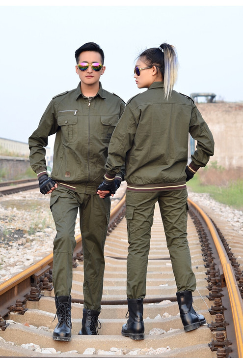 薄款工作服纯棉户外休闲尺码全清库存 先到先得