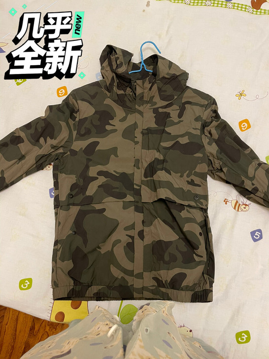 迷彩休闲外套，99新，l码~自用闲置处理！超低价！