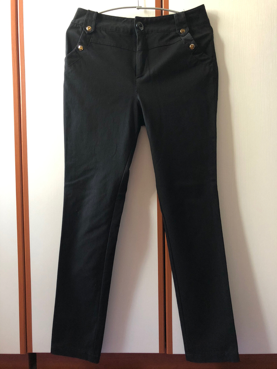 NVERGUI修身女裤,黑色,28码,16...