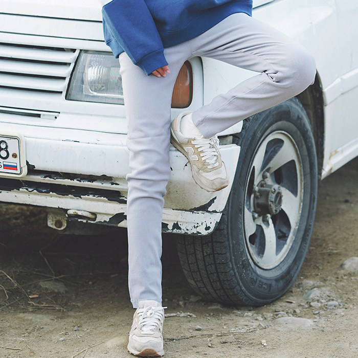 清仓林小宅12点向日宅物百搭显瘦超弹高腰休...