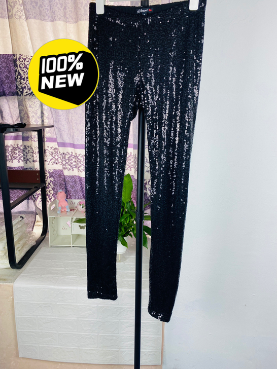亮片长裤,女,全新