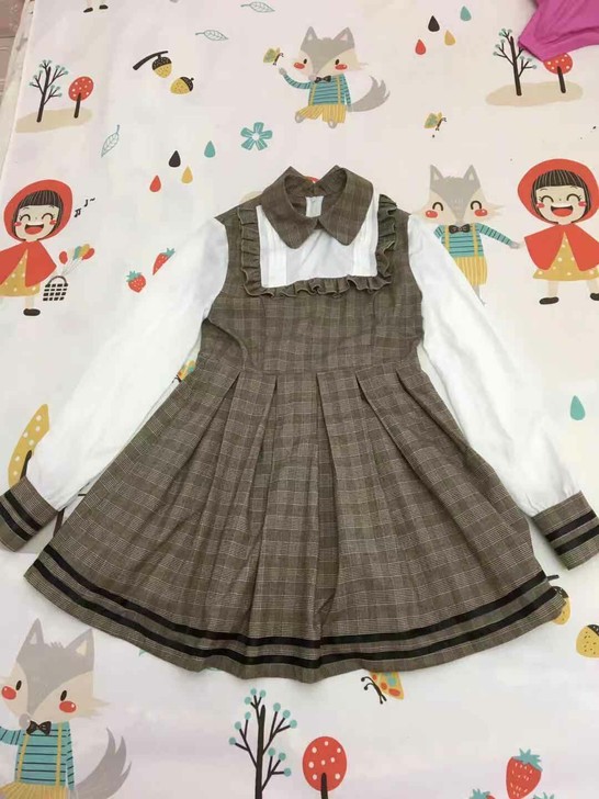 伴夏家全新S码格格连衣裙，今天才收到的，喜...