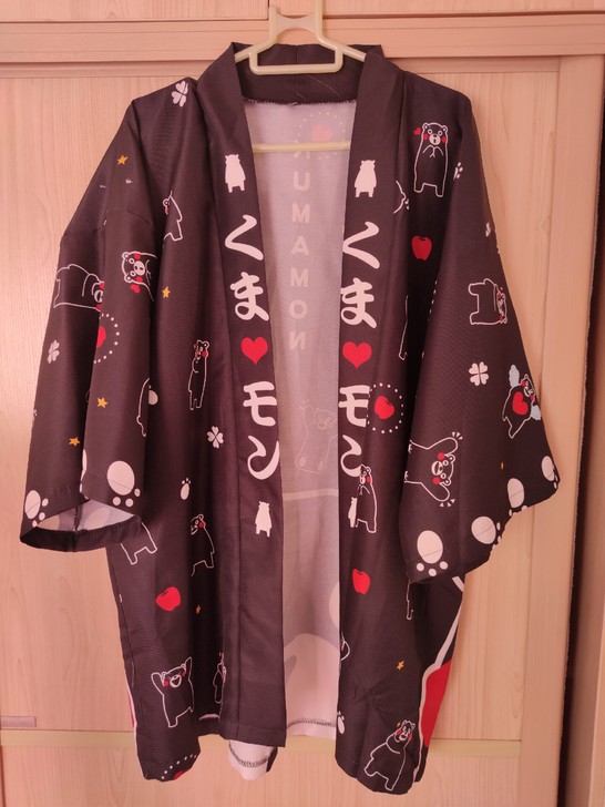 熊本熊衣服和风家居服cos睡衣浴衣男女羽织...
