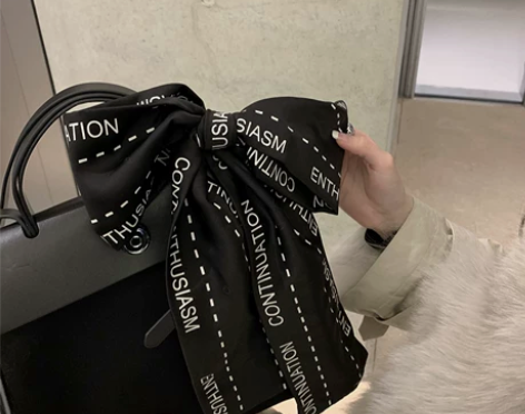 人字纹围巾女秋冬季韩版百搭学生可爱少女in...