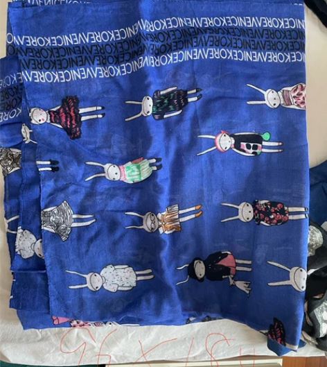 围巾三条 尺寸在图上已标明 8新 一条10...