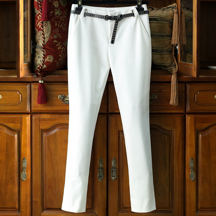 【包邮】值得囤两条-精英气质!铅笔小脚西裤...