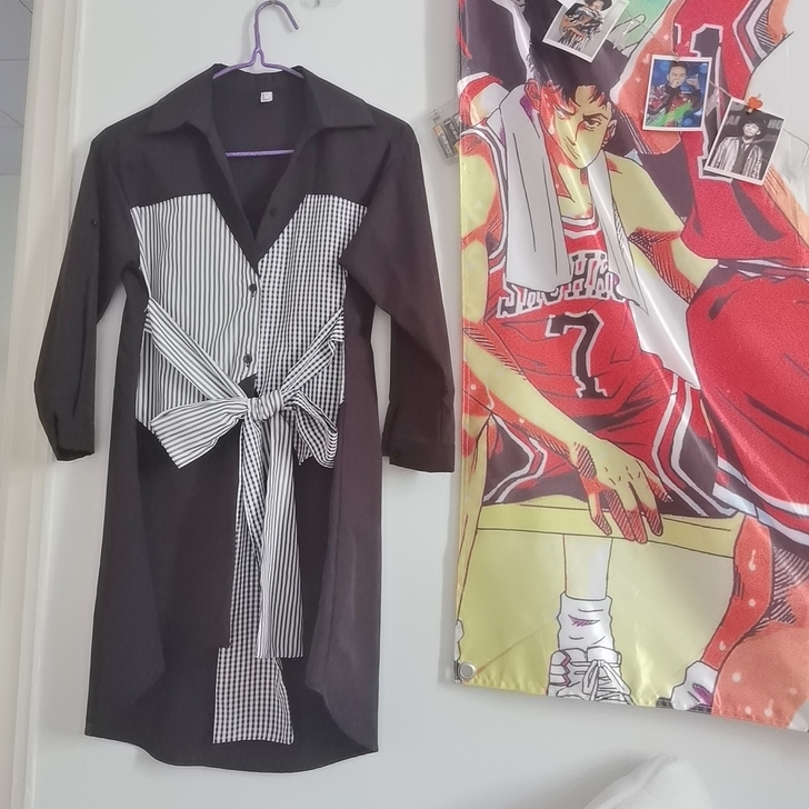 衬衫裙 不议价不包邮 110-130可穿