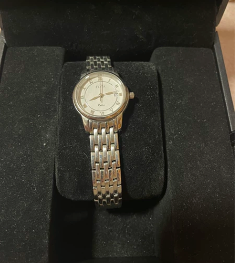 出售飞亚达女表 商场购入,95新 表带截过...