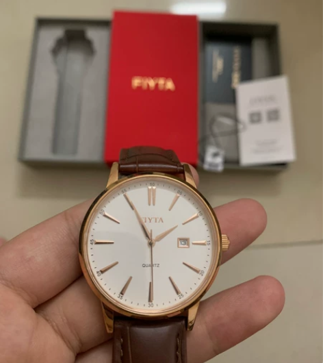 正品飞亚达男表女表超薄防水真皮石英表情侣手...