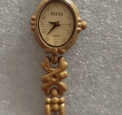 飞亚达L172 23K GOLD镀金女士手...