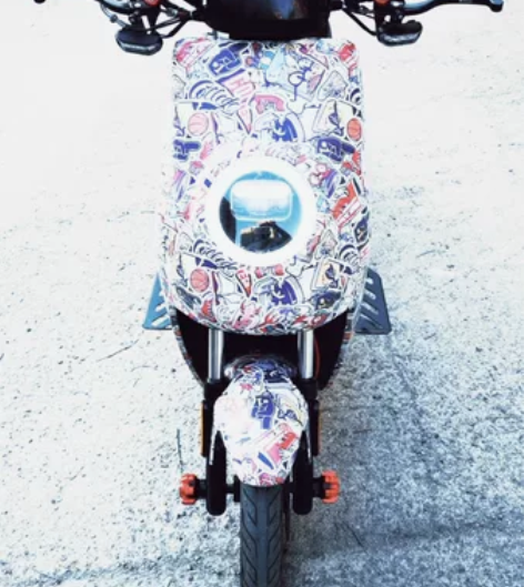 全网第三台单摇臂平叉单边电机小牛电动M2（...