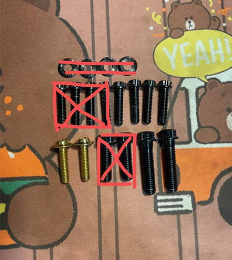 #小牛电动 黑色，金色钛合金螺丝，斯坦，酷...