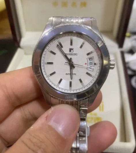 罗西尼5433手表机械全自动机芯男表 外观...