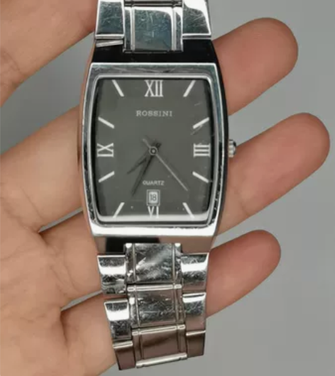 ROSSINI罗西尼石英手表，316不锈钢...