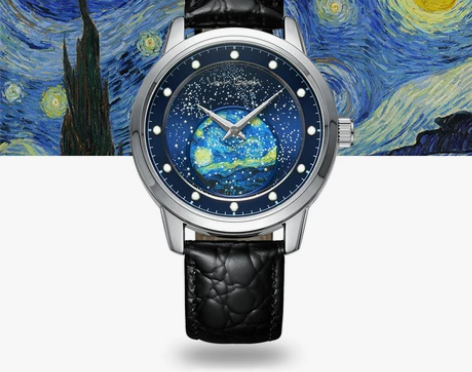 Van Gogh梵高 男士手表小众轻奢时尚...