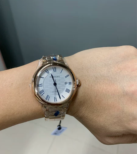 专柜罗西尼手表男简约复古手表精钢男表防水情...