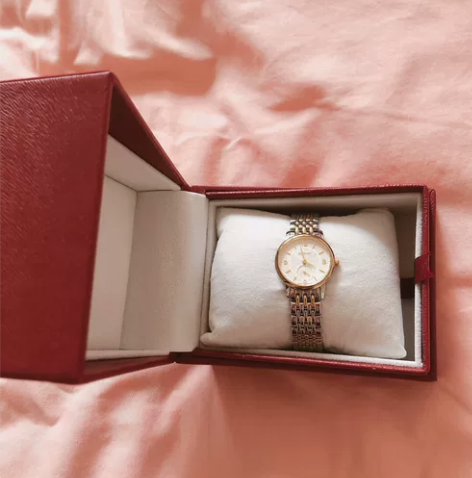 罗西尼专柜手表，朋友送的礼物，个人喜欢素一...