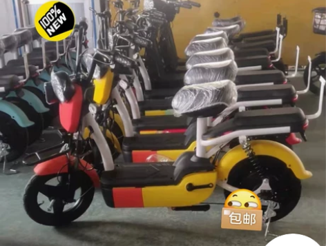 思帝诺新款新国标电动车通勤电动自行车小型成...