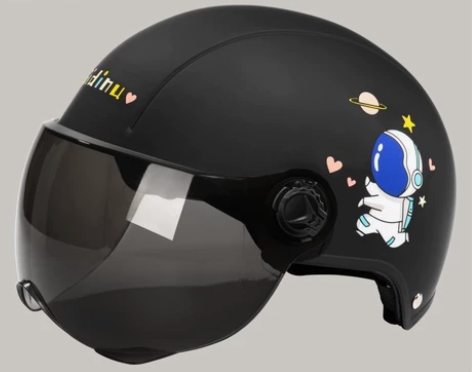 【电瓶车骑行安全帽】思帝诺电动车头盔夏季防...