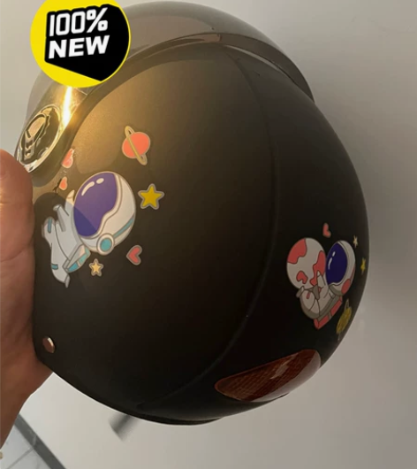 【清仓】思帝诺电动车头盔夏季防晒女士四季半...