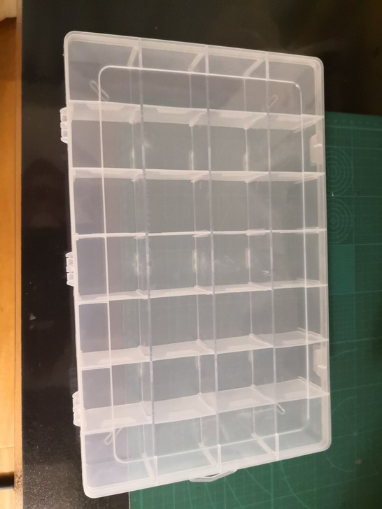 28格加厚零件盒 收纳盒 工具盒