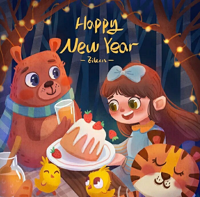 插画设计，儿童插画，服装设计，头像设计，国...