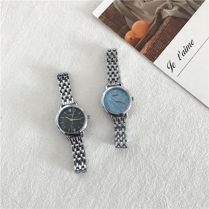 手镯式手表女细带小巧精致气质大学生韩版简约...