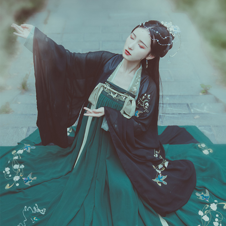 池夏 民族装 舞台装 汉服