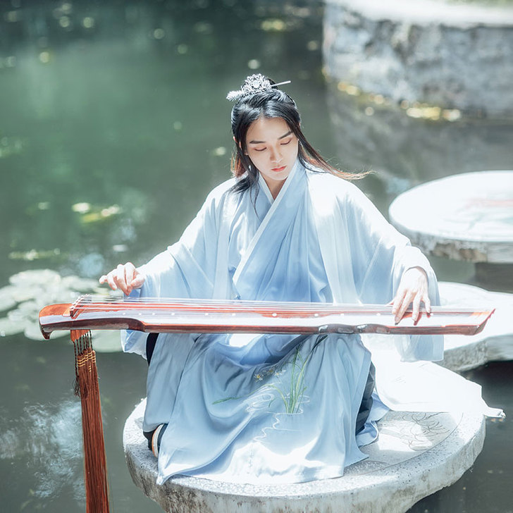 【馥仙】花朝记汉服原创情侣cp装刺绣宋制4...