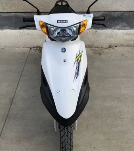 雅马哈福喜100cc二手摩托车踏板车 测试...