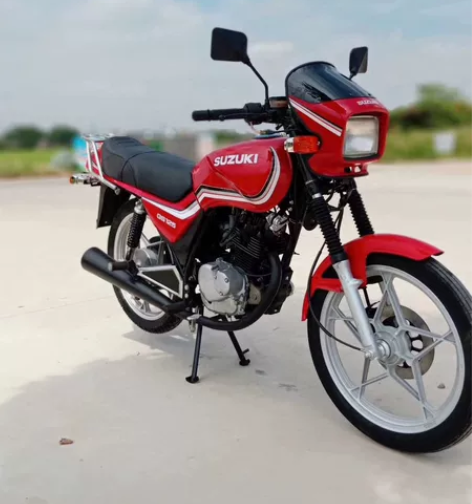 二手摩托车，到货铃木王刀仔。二手摩托车成色...