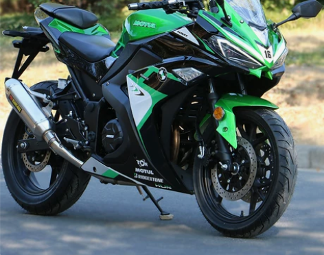 新款V6摩托车跑车 国四电喷双缸水冷400...