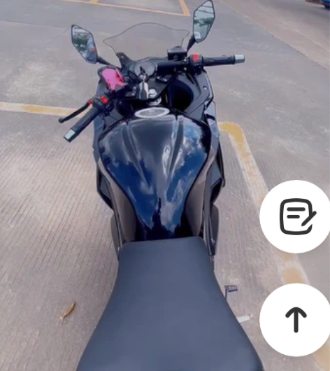 全新V6摩托车国四电喷跑车400公路赛 小...