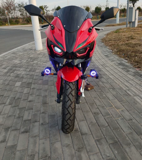 H2双杠水冷400摩托车机车重机跑车公路赛...