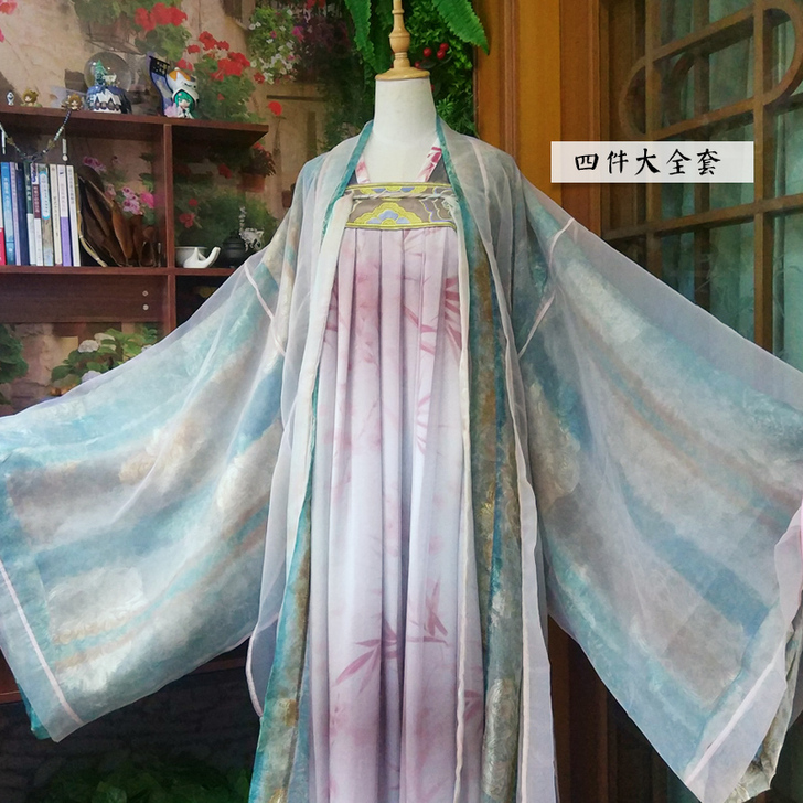 长生殿-司南阁同款传统对襟齐胸襦裙汉服女 ...