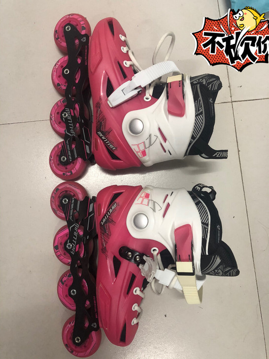 品牌型号 ：出飞鹰轮滑鞋，37/38码，