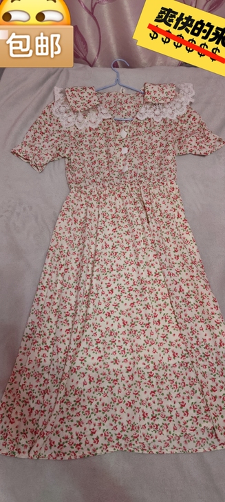 2021年新款裙子，显瘦，淑女范儿，穿过一...