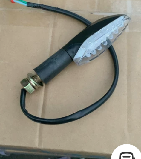 原装正品改装16珠LED转向灯银钢小怪兽前...