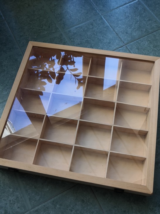 胶卷盒，木质收纳盒，零件盒。总尺寸38*3...