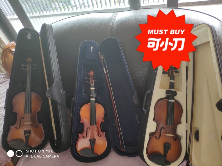 小提琴最老的5年前买入,最新的一年前买入。