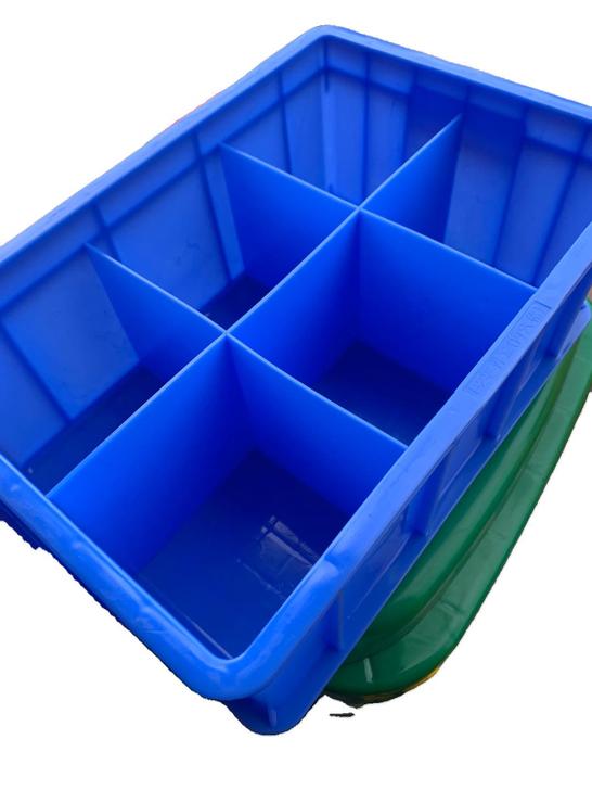 全新 六格零件盒 尺寸372x250x142