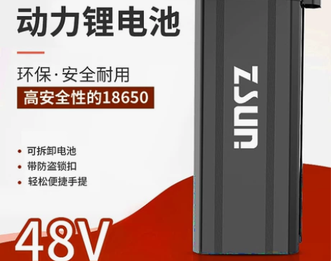 80km续航尊尚48V海霸款代驾电动自行车...