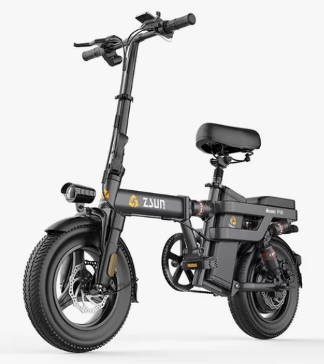 德国尊尚折叠电动自行车锂电池代驾超轻小型助...