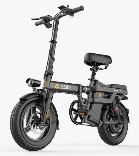 德国尊尚折叠电动自行车锂电池代驾超轻小型助...