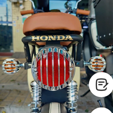 电单车前后复古转弯灯＋后刹车灯＋把手线束（...