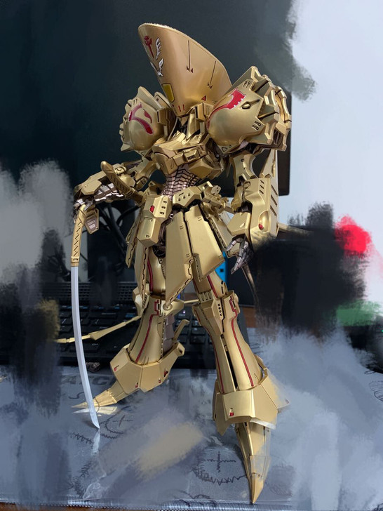 造形村IMS五星物语KOG黄金骑士，喷涂成...