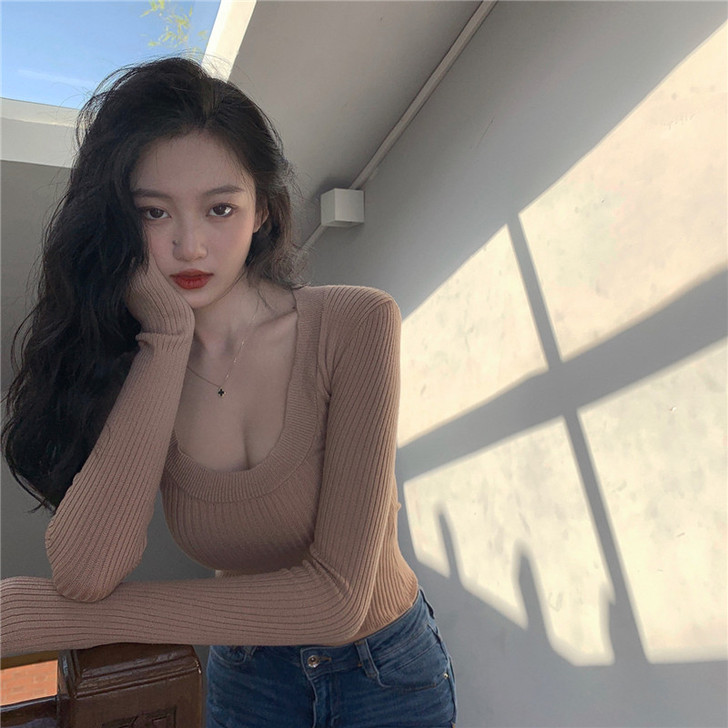 晶美雅 毛针织衫