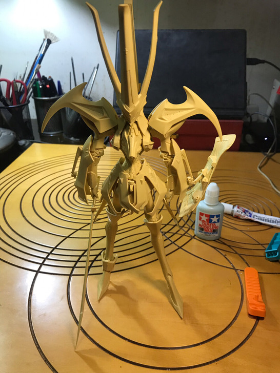 gk 五星物语 1/100，站立版 火焰女...