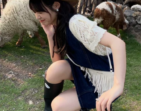 【买一送一专区不退不换】 减龄牛仔背带裙 ...