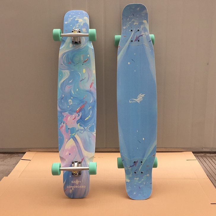 GAPPY 滑板 滑的次数不超过十次 大概...